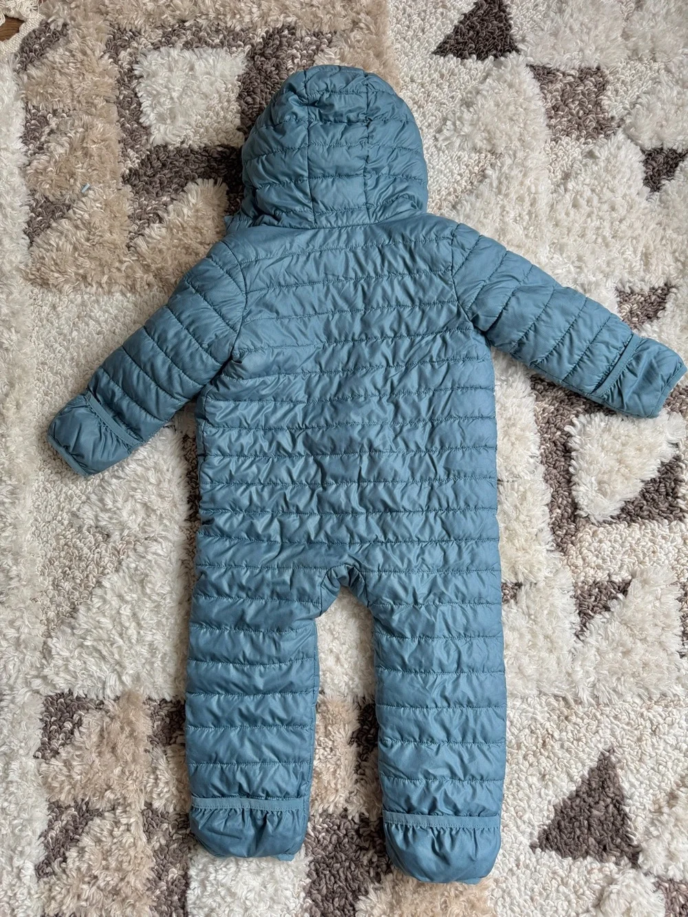 Primary lightweight puffer suit - 18-24 months